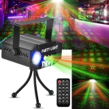 GALYJICHE Disco Projector Party Lights w/Remote Control $6.49