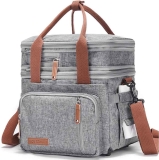 Movcompra Adult Insulated Lunch Box w/Removable Shoulder Strap $17.49