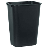 Rubbermaid Plastic Resin Deskside Wastebasket 10 Gallon $12.75