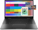 HP Envy x360 Convertible 15-in Touch Laptop w/Ryzen 7, 512GB SSD $579.99
