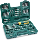 SATA Ratcheting Bit Driver Set 80-Pieces $30.52