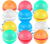 SOPPYCID 12 Pcs Reusable Water Balloons $26.99