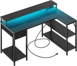 SUPERJARE L Shaped Gaming Desk $99.99
