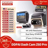 DDPAI Z60 Pro 4K Dashcam 17% off ( Sony STARVIS 2 IMX678 / 3K60 / Nightvision / 4G LTE / 5GHZ Wi-Fi )
