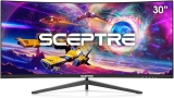 Sceptre 30-inch Curved Gaming Monitor C305B-200UN1 $169.97