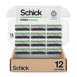 Schick Hydro Sensitive Razor Refills 12-Pack