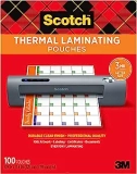 Scotch Thermal Laminating Pouches 100-Pack