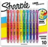 Sharpie Chisel Tip Liquid Highlighter 10-Pack