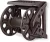 Liberty Basics Wall-Mounted Hose Reel w/ Shelf