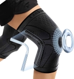2-Pack CAMBIVO Knee Braces w/Side Stabilizers & Patella Gel Pad $11.99