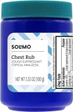Solimo Chest Rub Cough Suppressant and Topical Analgesic 3.53-Oz $2.59