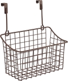 Spectrum Grid Over the Cabinet Wire Storage Basket Medium $9.38