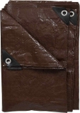 Stansport Reinforced Brown Rip-Stop Tarp 60 x 84-inch $3.99