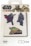 Star Wars: The Mandalorian Season 2 Enamel 3 Pin Set $3.78
