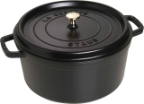 Staub Cast Iron Dutch Oven 9-qt Round Cocotte $261.34