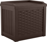 Suncast 22 Gallon Small Resin Storage Seat SSW600J $35.19