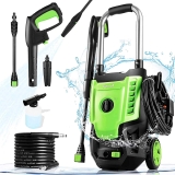 Suyncll 2.5 GPM Power Washer 1800W High Pressure Car Cleaner $89.99