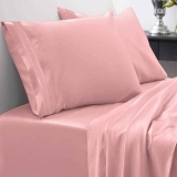 Sweet Home Collection Breathable Luxury Bed Sheets, King Size $13.99