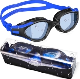 SwimStars Swim Goggles, Anti-Fog Lenses with UV Protection $10.99