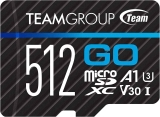 TEAMGROUP GO Card 512GB Micro SDXC 4K Memory Card $26.99
