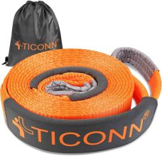 TICONN 3-in x 20-Ft Recovery Tow Strap $17.97