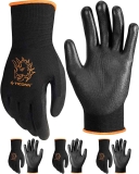 TICONN All Purpose Slip Resistant Work Gloves $4.56