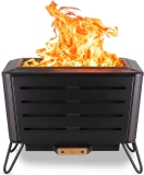 TIKI Brand 21.5-Inch Retreat Smokeless Rectangular Fire Pit $208.26