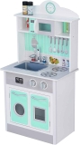 Teamson Kids Wood Small Pastel Little Chef Play Kitchen Set $38.23