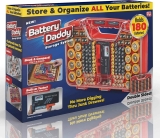 Ontel Battery Daddy 180 Battery Organizer Storage Case w/Tester $8.49