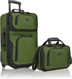 U.S. Traveler Rio Rugged Fabric Expandable Carry-On 2-Pcs $51.60