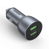 UGREEN 36W Dual USB Car Charger Adapter Compatible for iPhone $7.97