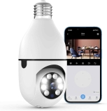 UYF Outdoor Wireless Light Bulb Security Camera $18.49