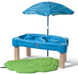 Step2 Cascading Cove Sand & Water Table w/Umbrella 6-pcs Set $79.69