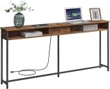 VASAGLE Narrow Console 70.9 Inch Sofa Table $76.99