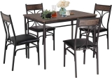 VECELO 5 Piece Kitchen Table Set $159.99
