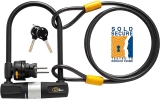 Via Velo Bike Lock Heavy Duty Bicycle U-Lock,14mm Shackle $19.95