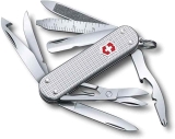 Victorinox Mini Champ Silver Alox Swiss Army Pocket Knife $43.64