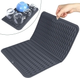 WJunHua Silicone Dish Drying Mat for Multiple Usage $5.99