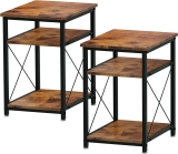 WOODYNLUX Modern Side Table Nightstands, Set of 2 $59.97