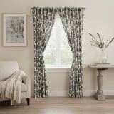 Waverly Charmed Life Floral Thermal Rod Pocket Curtains, 52 x 63in $10.02