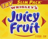 Wrigleys Juicy Fruit Slim Pack 14 Ounce $4.19