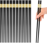 YTLX 10 Pairs Non-Slip Fiberglass Chopsticks $2.99