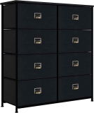 Yitahome 8 Drawer Dresser, Fabric Storage Tower $49.99
