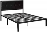 Zinus Cherie Faux Leather Classic Platform Bed Frame Full $91.20