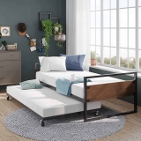Zinus Suzanne Twin Daybed and Trundle Frame Set $144.93