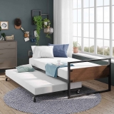 Zinus Suzanne Twin Daybed and Trundle Frame Set $144.78