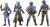 Star Wars The Vintage Collection Mandalorian Collectible 4-Pack