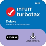 Intuit TurboTax Desktop Deluxe 2025 Federal for PC/Mac