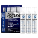 Rogaine Men’s 5% Minoxidil 2.11-oz. Topical Foam 3-Pack