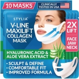 Stylia V-Line MaxiLift Collagen Mask 10-Pack